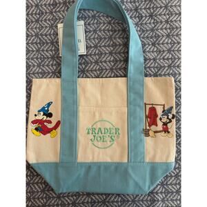 Disney Sorcerer Mickey Custom Made Trader Joes Mini Tote One of a Kind
